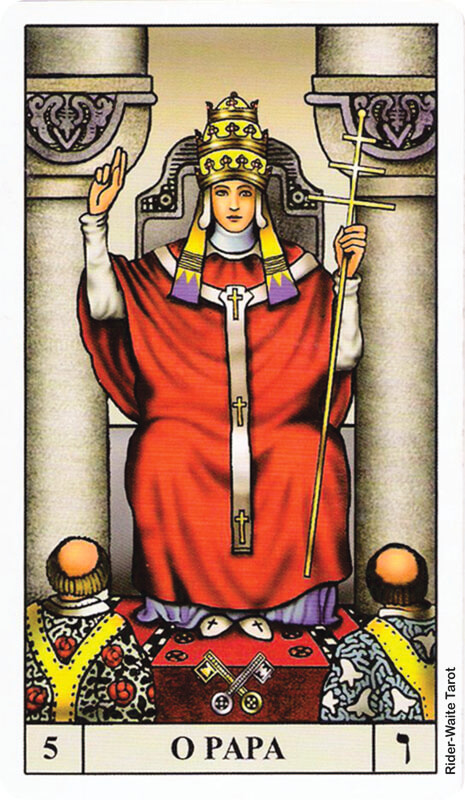 O Papa - significado da carta no Tarot