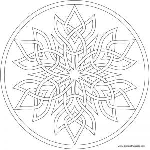 Mandalas terapêuticas - para colorir