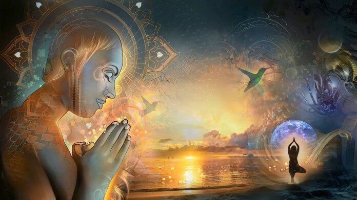 >Imagem: ‘Arise’ – Amanda Sage</p><p>Uma das frases mais conhecidas do <strong>Einstein</strong> é: “<em>We cannot solve a problem with the same level of consciousness that created it” </em>(“<strong>Não podemos resolver um problema com o mesmo nível de consciência que o cirou</strong>“)</p><p><em>Mas como é que fazemos (ou viramos) uma mudança na consciência para construir sistemas de vida que nos sustentem harmoniosamente no futuro?. Como criamos uma mudança no quem somos, de forma que afete positivamente nossas visões e nossas ações no mundo?. E como medimos nosso progresso durante o caminho?</em></p><p>Nos últimos tempos, nosso caminho de desenvolvimento pessoal e planetário tem sido influenciado por uma infinidade de perspectivas diferentes em ciência, espiritualidade, sabedoria indígena e múltiplas escolas de autoconsciência, autodesenvolvimento, movimento e pensamento. As práticas antiguas e modernas se fundiram, nos permitindo enxergar as possibilidades infinitas da vida. </p><p style=