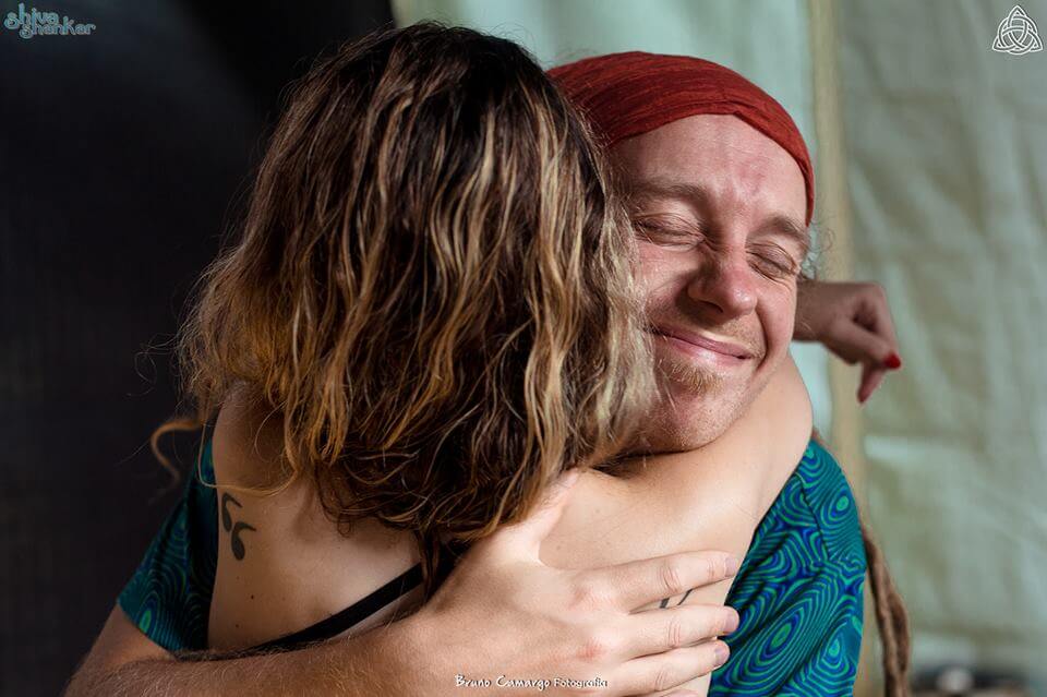 ><em>Momento tiete: Eu e <strong>Anoebis</strong> (Joske Vranken). </em>Foto: <a href=