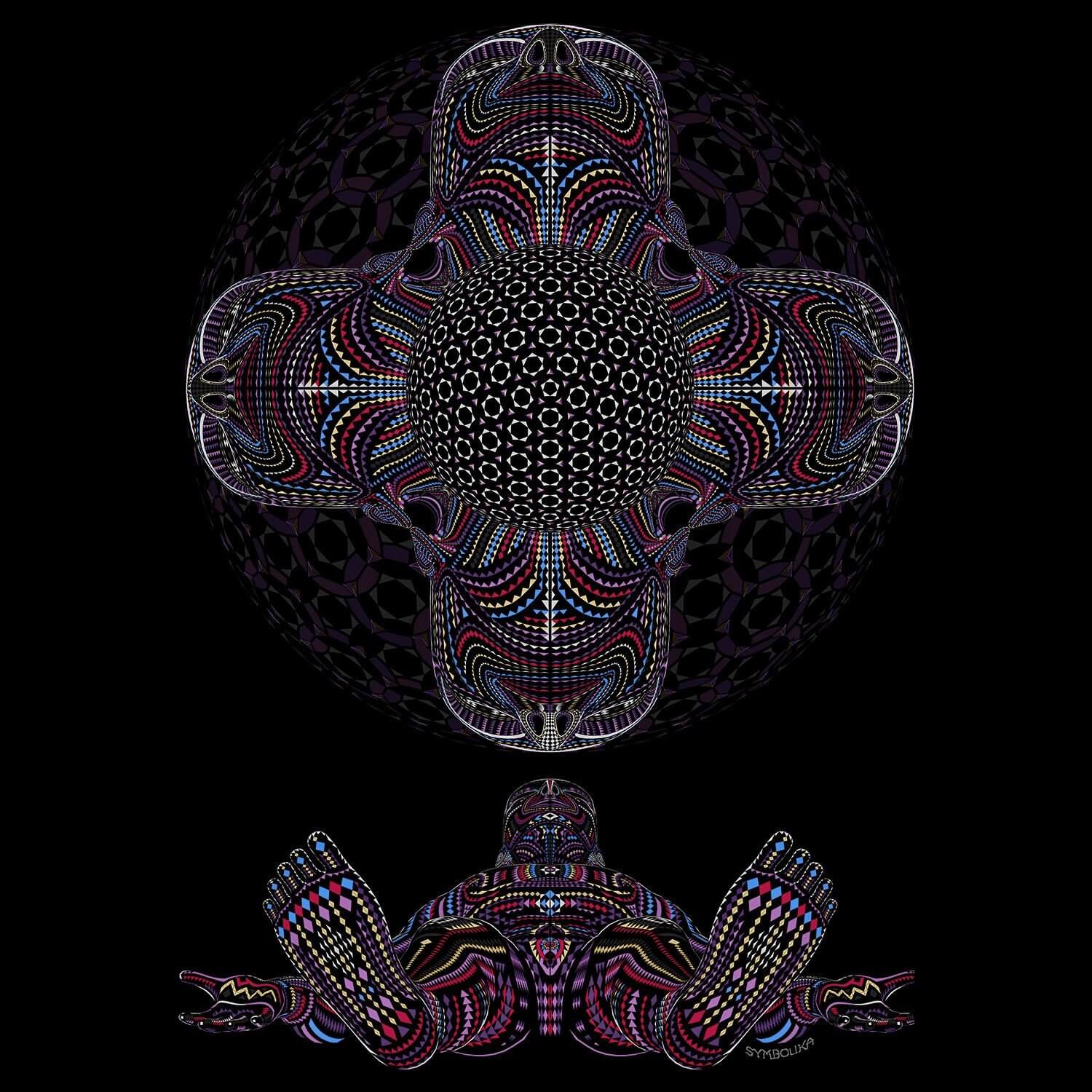 ></strong>Imagem: <strong>Symbolika</strong></p><p>A <strong>ayahuasca</strong> possui propriedades que sugerem que pode apresentar <strong>potencial terapêutico</strong> na recuperação de indivíduos usuários de <strong>álcool</strong>.</p><p>Nesse sentido, um estudo de Grob<em> et al. (</em>1996), observou-se que os indivíduos que faziam abuso de <strong>álcool</strong> anteriormente a se unir a uma congregação religiosa como a <a href=